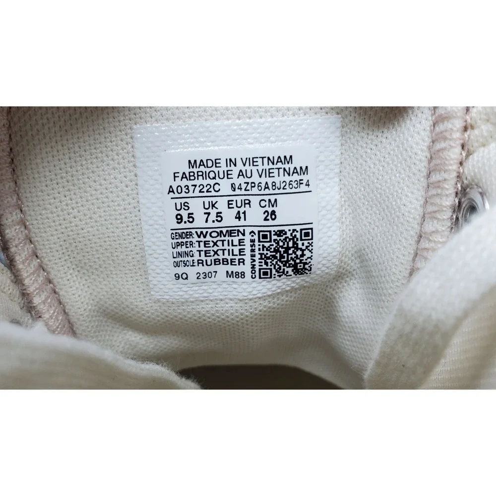 Converse‎ Chuck Taylor All Star Move Platform Hi Shoes Womens 9.5 White Sneaker